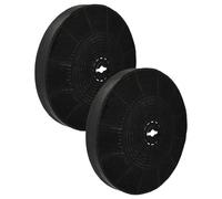 vhbw 2x Filtres à charbon actif remplacement pour Gorenje 185358 pour hotte aspirante - 19 cm