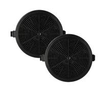 vhbw 2x Filtres à charbon actif remplacement pour Klarstein DSM-Sofia-CF, 10035567 pour hotte aspirante - 11,2 cm