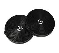 vhbw 2x Filtres à charbon actif remplacement pour Klarstein TMFILT4, 10032843 pour hotte aspirante - 17,5 cm