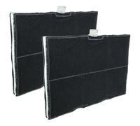 vhbw 2x Filtres à charbon actif remplacement pour Neff 744073, Z5133X1, 00669648 pour hotte aspirante
