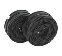 vhbw 2x Filtres à charbon actif remplacement pour Respekta Type 58, 8718868949233, AKB000, AS-AZKF490, CFC0038000, FC TT14 pour hotte aspirante