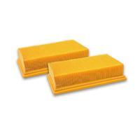 vhbw 2x Filtres à lamelles aspirateurs, compatible avec Dewalt D27901, D27900, D27902, D27902M Remplacement pour D279015