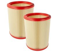 vhbw 2x Filtres à lamelles compatible avec Festool SR 13 E, SR 12 LE-AS, SR 12, SR 12 E AS, SR 13, 485808, AB-FI/U, 486 241 aspirateur à main