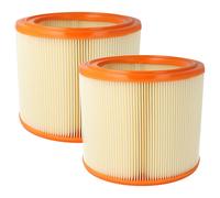 vhbw 2x Filtres à lamelles compatible avec Makita W60077, 444M aspirateur à main