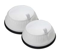 vhbw 2x Filtres à sac compatible avec Nilfisk VP300 Eco EU, Saltix 10 aspirateur à sec - Filtre de rechange noir / blanc