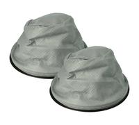 vhbw 2x Filtres à sac remplacement pour 5900779934764 pour aspirateur de cheminée, aspirateur à cendres - Filtre de rechange, lavable gris / noir