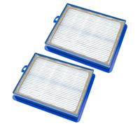 vhbw 2x Filtres aspirateur HEPA fibre de verre compatible avec Philips FC8031