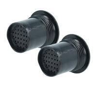 vhbw 2x Filtres compatible avec Haier WC188DE, JC398GB, JC398GA, JC298GA, JC160DE, JC-398GD, JC-398G, JC-298G réfrigérateur - Filtre hygiénique