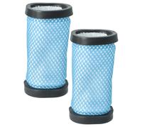 vhbw 2x Filtres compatible avec Hoover HF722AFG 011, DS22RCG 001, HF722G 001, HF722HCG 011 aspirateur - filtre de sortie d'air, noir / blanc / bleu