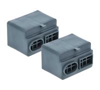 vhbw 2x Filtres compatible avec Liebherr EWTDF1653-20G, EWTDF1653-20I, EWTDF1653-20H, EWTDF1653-20J réfrigérateur - Filtre à charbon actif