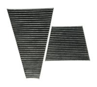 Vhbw 2x Filtres D'habitacle Charbon Actif Remplacement Pour Blueprint Adv182528 Pour Voiture