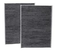 Vhbw 2x Filtres D'habitacle Charbon Actif Remplacement Pour Mapco 65624 Pour Voiture