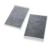 Vhbw 2x Filtres D'habitacle Charbon Actif Remplacement Pour Micronair Mc 739-2 Pour Voiture