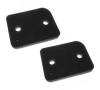 vhbw 2x filtres (filtre mousse sèche linge) compatible avec Miele TKB600-50, TKB640WP, TKB650WP, TKC550WP, TKG400-40, TKG400-50, TKG440WP Sèche-Linge