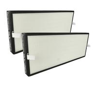 vhbw 2x Filtres HEPA compatible avec Rowenta Intense Pure Air XL PU6020F1, PU6020F0, PU6010, PU6020, PU6015 humidificateur d'air - Filtre de rechange