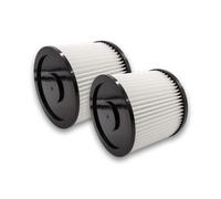 vhbw 2x Filtres ronds pour aspirateur multifonctions Einhell YPL 1250, 1400, 1400/30
