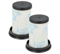 vhbw 2x Filtres séparateurs remplacement pour Rowenta ZR009003 pour aspirateur - Filtre de rechange, lavable noir / blanc / bleu