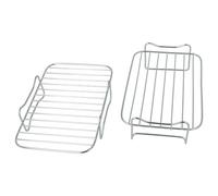 vhbw 2x Grille compatible avec Ninja SL400EU, AF300EU, DZ400EU, AF500EU, AF400EU friteuse à air - 20 x 13,5 x 8 cm