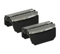 vhbw 2x Grille double compatible avec Braun 360 Complete rasoir électrique + cadre, noir