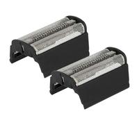 vhbw 2x Grille double de rasoir électrique compatible avec Braun XP 5441, 5612, 5613, 5442, 5485, 5663, 5614, 5615 + cadre, noir