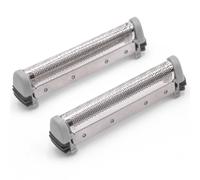 vhbw 2x Grilles de rasoir de rechange compatible avec Remington MS2050, MS2291 Titanium, MS2300, MS2390 rasoir électrique - Avec cadre, argent