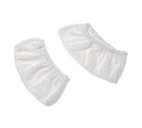vhbw 2x Housses compatible avec Kärcher SC 4 Premium, SC 4 Premium Iron Kit, SC 4 Iron Kit nettoyeur à vapeur - blanc, rectangulaire