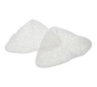 vhbw 2x Housses de rechange compatible avec Vileda Steam nettoyeur à vapeur, balai vapeur - microfibre, blanc Blanc G