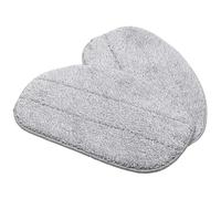 vhbw 2x Housses de rechange remplacement pour Leifheit 11911 pour nettoyeur à vapeur, balai vapeur - microfibre, gris