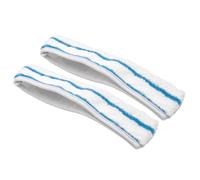 vhbw 2x Housses de rechange remplacement pour Leifheit 51164-5, 51164 pour nettoyeur de fenêtres, raclette à fenêtres