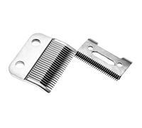 vhbw 2x lames de rechange (1x grand couteau, 1x lame de précision) compatible avec Wahl 9600 (MC) Series, 9400 (MC) Series tondeuse à cheveux