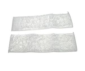 vhbw 2x lingettes compatible avec Kärcher SI 4 Premium Iron Kit, SV 1802 - serpillère douce 40,5 x 11,15 x 0,3 cm