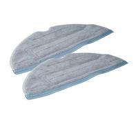 vhbw 2x Lingettes de nettoyage microfibre compatible avec Roborock S8, S7+, S7, S7 MaxV, S7 MaxV Plus, S7 maxV Ultra aspirateur robot