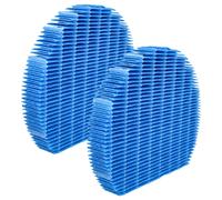 vhbw 2x Mèche d'humidification compatible avec Sharp KC-A40EUW, KC-A40E, KC-50E humidificateur, purificateur d'air - Mèche de remplacement