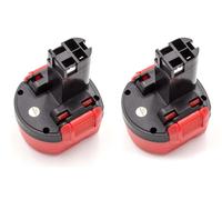 vhbw 2x NiMH batterie 1500mAh 9.6V pour outil électrique outil Powertools Tools comme Bosch 2607 335 674, 2607 335 682, BAT0408, BAT100, BAT119, BH984