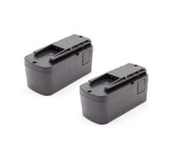 vhbw 2x NiMH batterie 2000mAh (12V) pour outil électrique outil Powertools Tools Festo / Festool T12+3