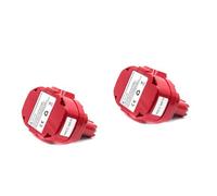 vhbw 2x NiMH batterie 2000mAh (18V) pour outil électrique outil Powertools Tools Makita 5621RDWA, 6343D, 6343DBE, 6343DWA, 6343DWB, 6343DWDE, 6343DWFE