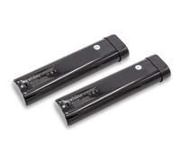 vhbw 2x NiMH Batteries 3000mAh (9.6V)pour outils électroniques Makita ML900 Flashlight, ML902 Flashlight, T220D, T220DW comme 191681-2, 192533-0, 9000