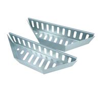 vhbw 2X Panier à Charbon Remplacement pour Weber 7403 pour Grill sphérique - 38,5 x 11,8 x 7,5 cm, Acier INOX