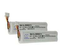 vhbw 2x Pile compatible avec Telenot MS 221, MS 211, DSS2, AKG233 système d'alarme (1200mAh, 6V, alcaline)