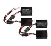 vhbw 2x Pile compatible avec Tyco Wireless Indoor Siren Res Fire système d'alarme, sirène extérieure radio (16000mAh, 3,6V, Li-SOCl2)