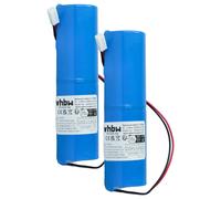 vhbw 2x Pile remplacement pour Jablotron 2CR34615, BAT-80A-SAFT pour système d'alarme (12000mAh, 6V, Li-MnO2)