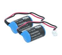 vhbw 2X Pile Remplacement pour Siemens A2C59511954, LS14250-VDO, A2C59511954X pour tachygraphe numérique (1200mAh, 3,6V, Li-SOCl2)