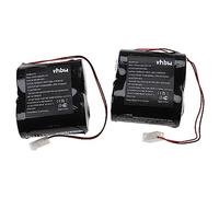 vhbw 2X Piles Compatible avec ABUS Secvest 2WAY FU8222 système d'alarme, sirène extérieure Radio (15Ah, 3V, alcaline)