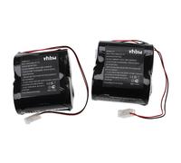 vhbw 2X Piles Compatible avec ABUS Secvest 2WAY système d'alarme, sirène extérieure Radio (15Ah, 3V, alcaline)