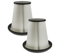 vhbw 2x Préfiltres compatible avec Pullman Ermator S26 aspirateur - Filtre de rechange rond