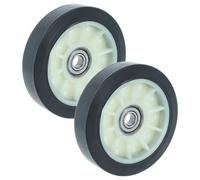 vhbw 2x Roue d'entraînement pour tambour compatible avec Altus lave-linge, sèche-linge - 7,5 cm