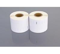 vhbw 2x Rouleau d'étiquettes 54mm x 101mm (220 étiquettes) compatible avec Dymo LabelWriter LW450 Duo, LW450, LW450 Twin Turbo étiqueteuse