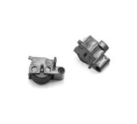 vhbw 2x Rouleaux d'encre Noir compatible avec Texas Instruments E-2005, TI 5045SVC calculatrice de poche, caisse enregistreuse