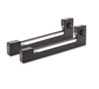 vhbw 2x Rubans encreurs imprimantes matricielles, compatible avec Brandt Mach 7 Coin Sorter remplace Epson ERC-09, Epson C43S015354, ERC-09B