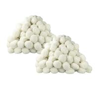 vhbw 2x Sac de balles 1000 g compatible avec Zodiac filtre à pisine, filtre à sable - 50 mm